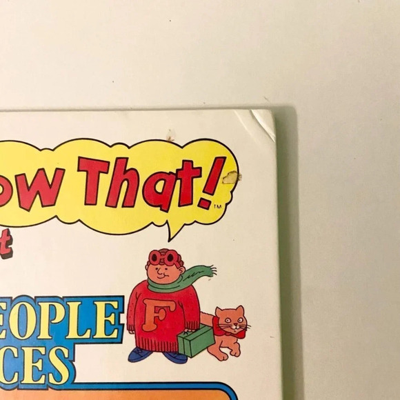 Vintage 90s Where Are They Book I Didnt Know That About Famous People and Places - Picture 2 of 16